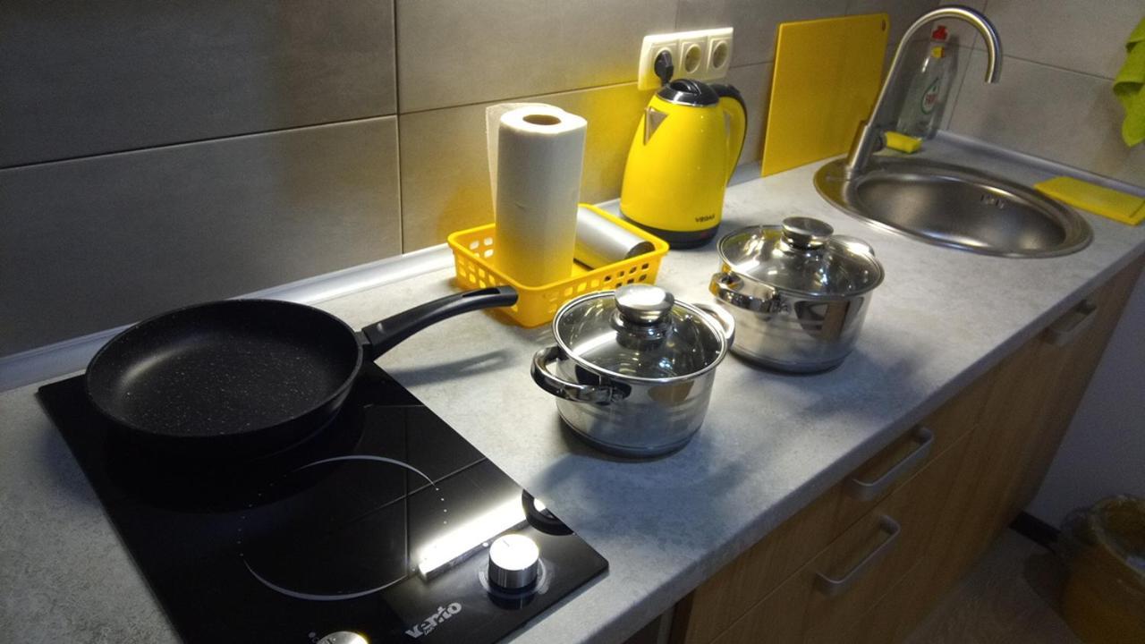 Positive Smile Studio Apartment In The Colorful Comfort Town Residental Complex. Kt-06. Kiev Exteriör bild