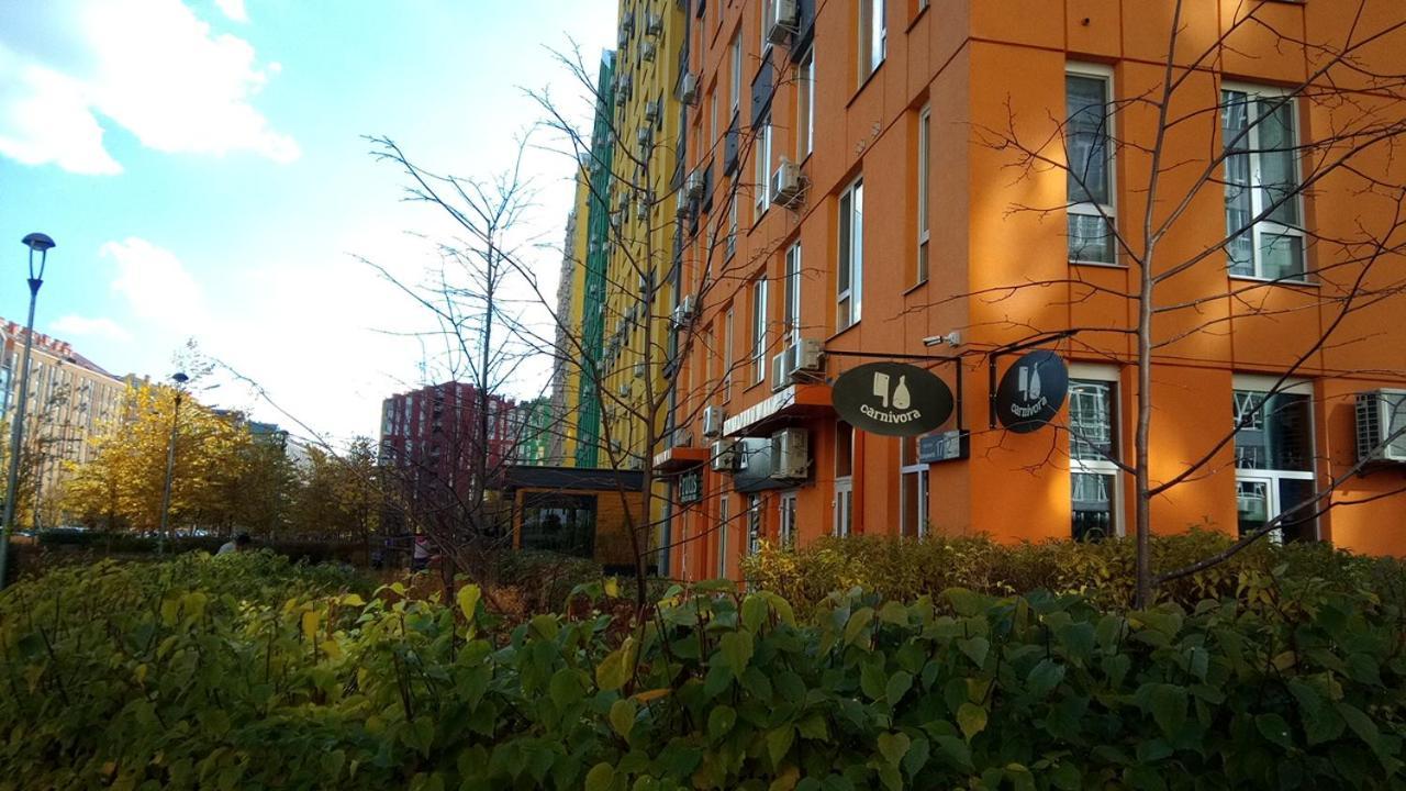 Positive Smile Studio Apartment In The Colorful Comfort Town Residental Complex. Kt-06. Kiev Exteriör bild